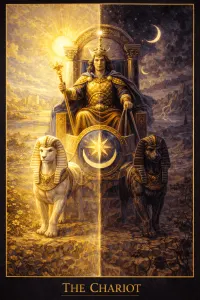 Rydwan VII — karta Tarota